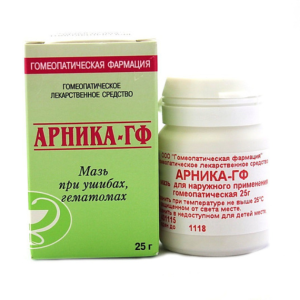 Арника-гф мазь гомеопатическая 25г