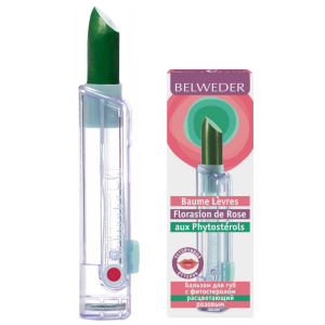 Belweder бальзам для губ с фитостеролом расцветающий розовым 4г