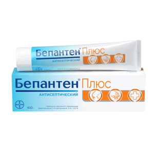 Бепантен Плюс крем для наружного применения туба 100г