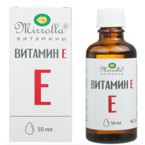 Витамин е-природный (токоферол) мирролла 50мл флак