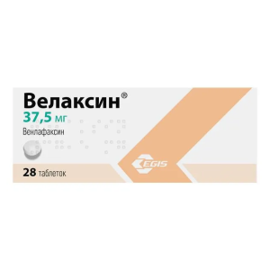 Велаксин таблетки 37,5мг №28