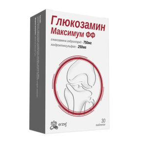 Глюкозамин Максимум ФФ таблетки массой 1,2г №30