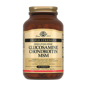 Солгар Комплекс глюкозамина хондроитина и МСМ таблетки массой 2090мг №60