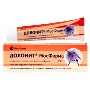 Долонит-МосФарма гель для наружного применения туба 50г 