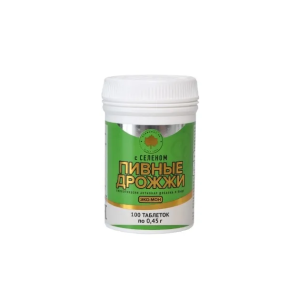 Пивные дрожжи эко-мон селен таблетки № 100