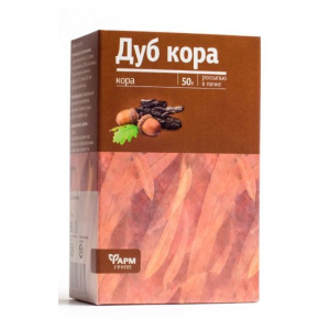 Дуб кора россыпью пачка 50г 