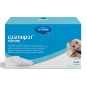 Космопор силикон повязка самоклеящаяся с впитывающей подушечкой и контактным слоем из силикона 15х8см №5