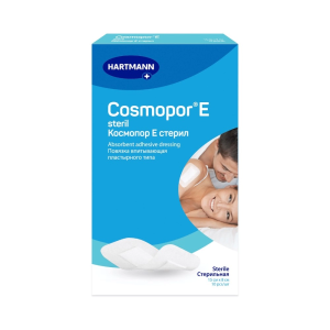 Космопор Е стерил повязка впитывающая пластырного типа стерильная 15х8см №10