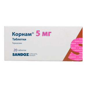 Корнам таблетки 5мг №20