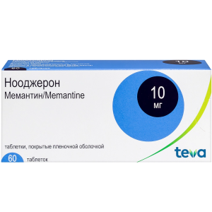 Нооджерон таблетки покрытые плёночной оболочкой 10мг №60