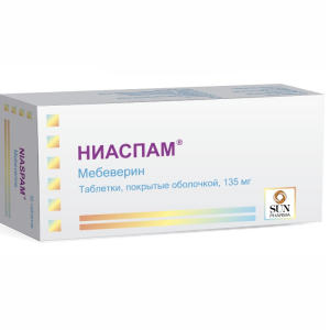 Ниаспам таблетки покрытые оболочкой 135мг №30