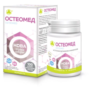 Остеомед таблетки покрытые оболочкой массой 505мг №60 