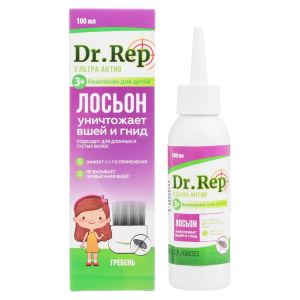 Доктор Реп Парадиз Ультра средство педикулицидное лосьон 100мл