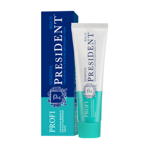 ПрезиДент Profi Sensitive зубная паста 25 RDA туба 50мл