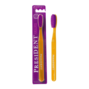 ПрезиДент Exclusive зубная щетка средняя №1
