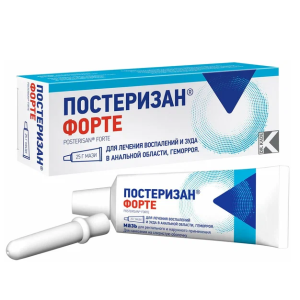 Постеризан форте мазь для ректального и наружного применения туба 25г