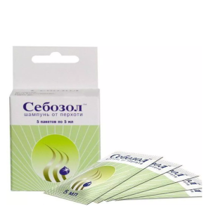 Себозол шампунь от перхоти пакетик 5мл №5