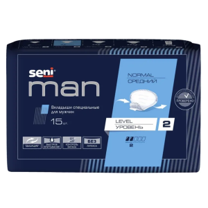 Сени man normal Level 2 вкладыши специальные для мужчин средний уровень №15