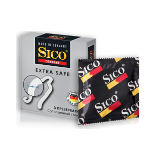 Sico Extra safe презервативы с утолщенной стенкой №3