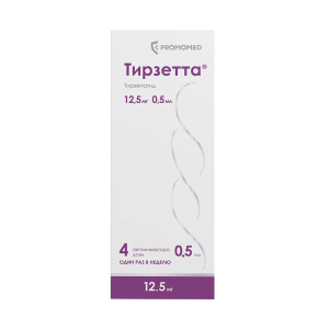 Тирзетта раствор для подкожного введения 12,5мг шприцы в автоинжекторах 0,5мл №4