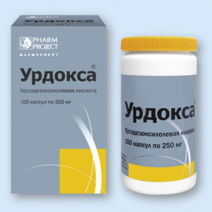 Урдокса капсулы 250мг №100