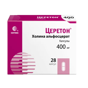 Церетон капсулы 400мг №28 