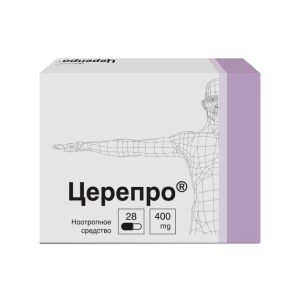 Церепро капсулы 400мг №28