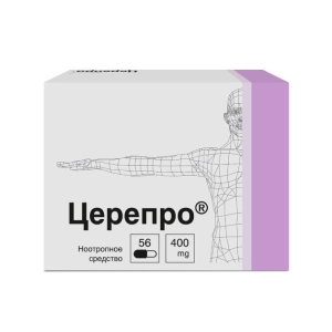 Церепро капсулы 400мг №56