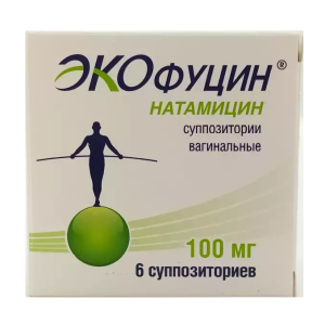 Экофуцин суппозитории вагинальные 100мг №6