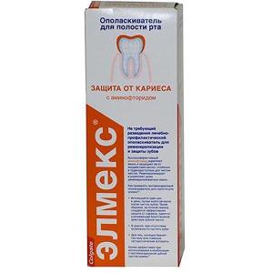 Элмекс ополаскиватель для полости рта защита от кариеса флакон 400мл