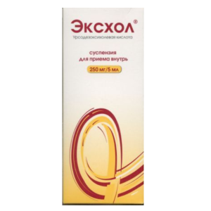 Эксхол суспензия для приёма внутрь 250мг/5 мл флакон 250мл