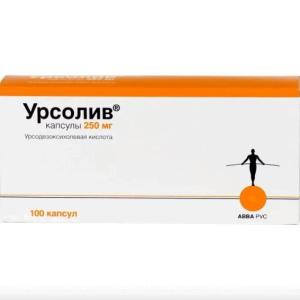 Урсолив капсулы 250мг №100