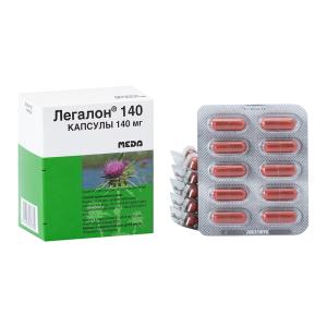 Легалон 140 капсулы 140мг №30
