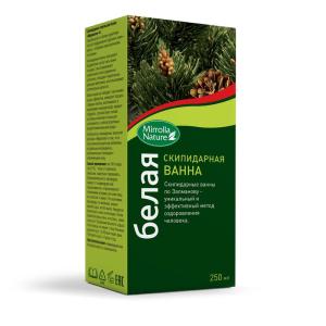 Mirrolla скипидарная эмульсия для ванн белая 250мл