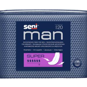 Сени man super урологические прокладки/вкладыши для мужчин №20