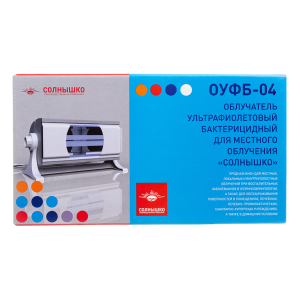 Облучатель ультрафиолетовый бактерицидный Солнышко ОУФБ-04