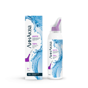 ЛинАква форте средство для орошения и промывания полости носа 2,1% 150мл