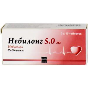 Небилонг таблетки 5мг №30