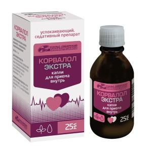 Корвалол Экстра капли для приема внутрь флакон-капельница 25мл