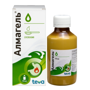 Алмагель суспензия для приема внутрь флакон 170мл