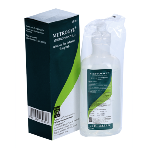 Метрогил раствор для инфузий 5мг/мл флакон 100мл
