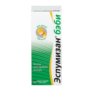 Эспумизан бэби капли для приема внутрь 100мг/мл флакон 30мл 