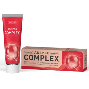 Асепта Комплексная защита зубная паста туба 75мл 