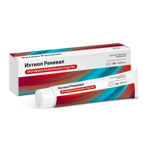 Ихтиол Реневал мазь для наружного применения 200мг/г туба 30г