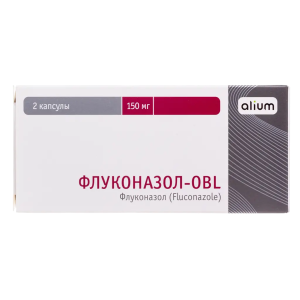 Флуконазол-OBL капсулы 150мг №2