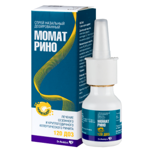 Момат Рино спрей назальный дозированный 50мкг/доза флакон 120 доз