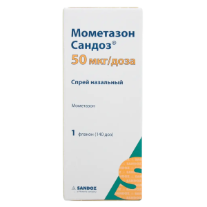 Мометазон Сандоз спрей назальный 50мкг/доза флакон 140доз