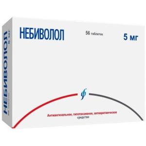 Небиволол таблетки 5мг №56