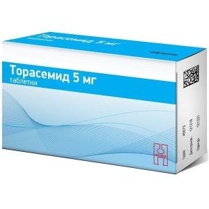 Торасемид таблетки 5мг №100