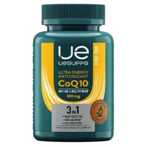 UESUPPS Ультра Энерджи Антиоксидант Коэнзим Q10 капсулы массой 380мг №30